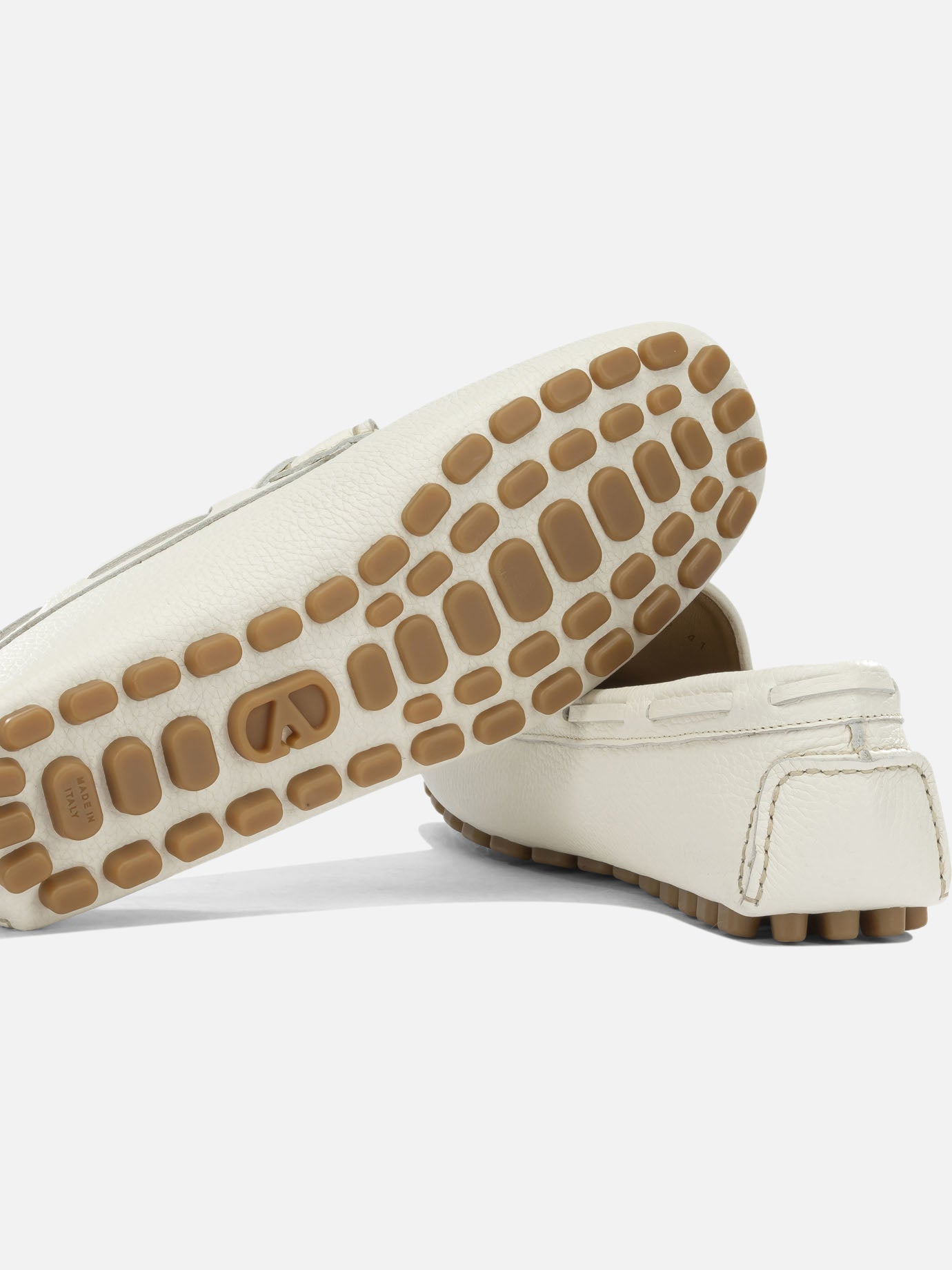 Loafers 100% calf leather - 100% rubber White - Valentino Garavani Men | PDP | VIETTI Online Store | Zoom-Modal_5