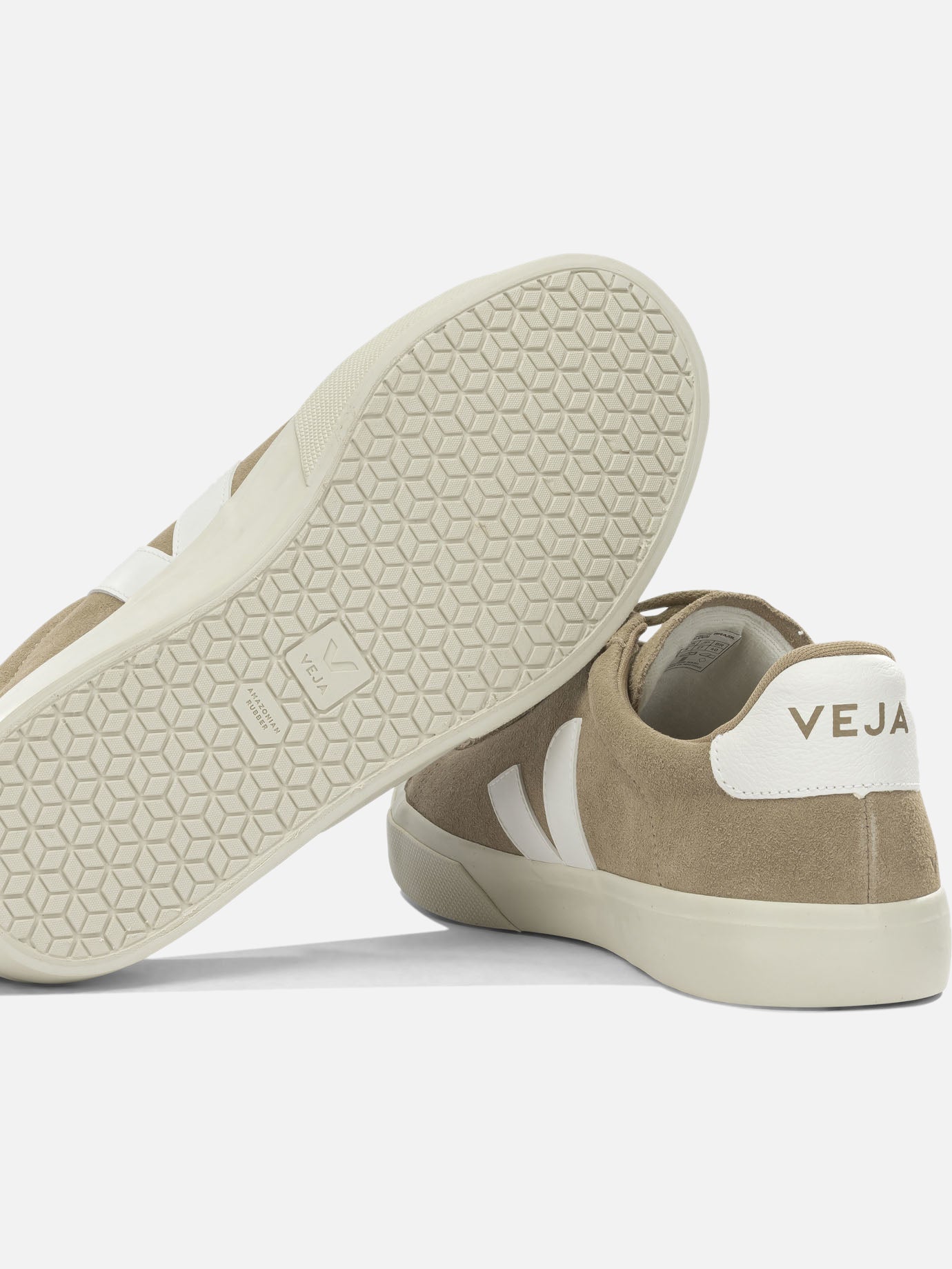 Sneaker basse 100% leather - 40% amazonian rubber 23% mineral silica 16% other fabric 11% synthetic rubber 10% recycled rubber Beige - Veja Uomo | PDP | VIETTI Online Store | Zoom-Modal_5