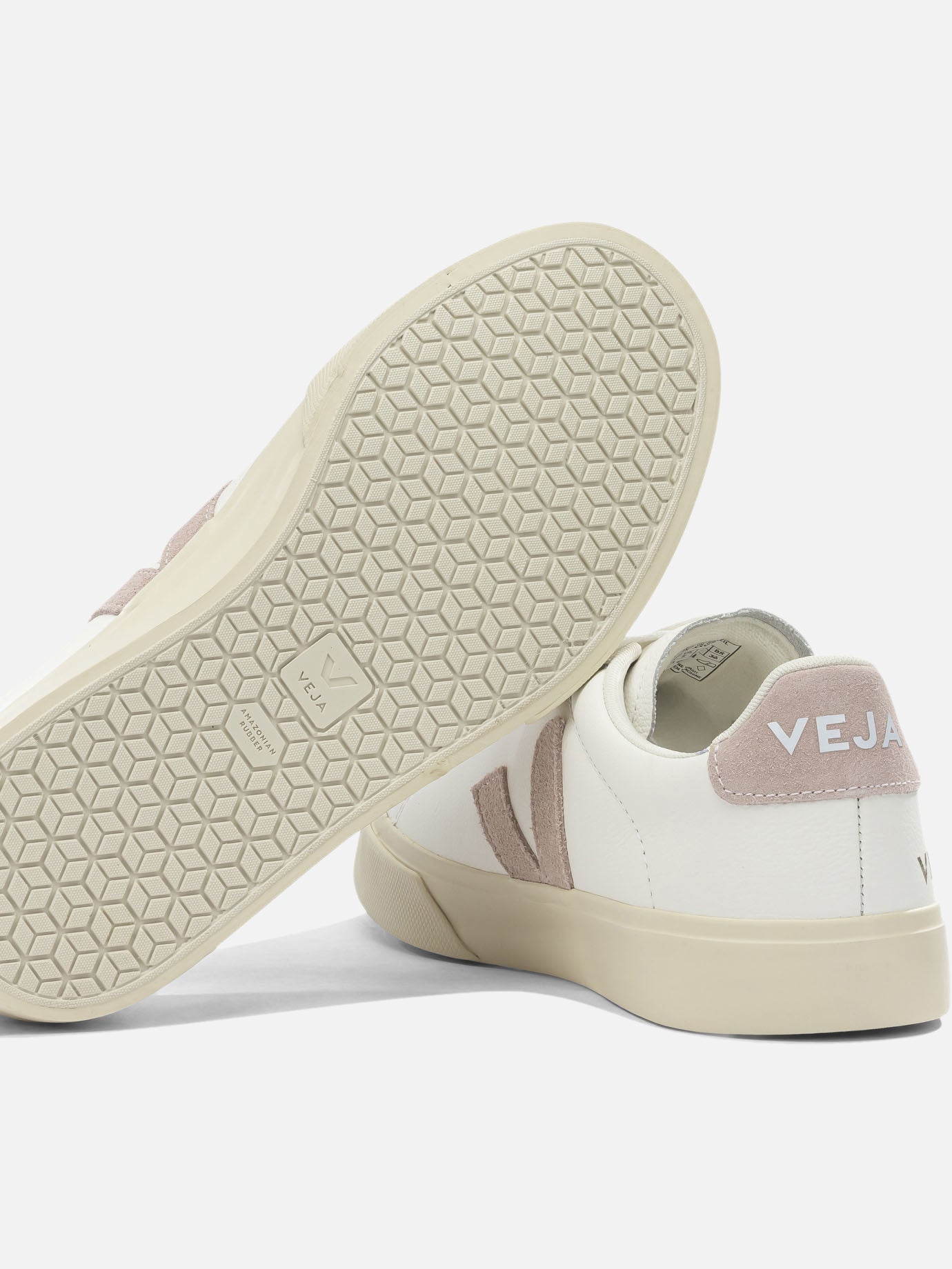 Low top sneakers 100% leather - 50% amazonian rubber 26% mineral silica 19% other fabric 5% synthetic rubber White - Veja Women | PDP | VIETTI Online Store | Zoom-Modal_5