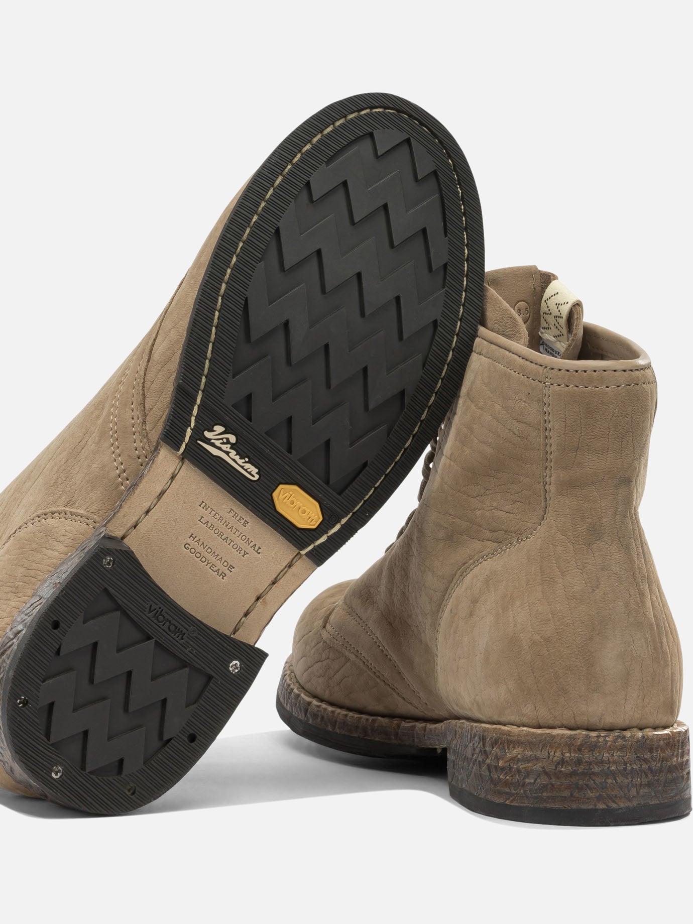 Lace-up boots 0126102002003 Beige - Visvim Men | PDP | VIETTI Online Store | Zoom-Modal_5
