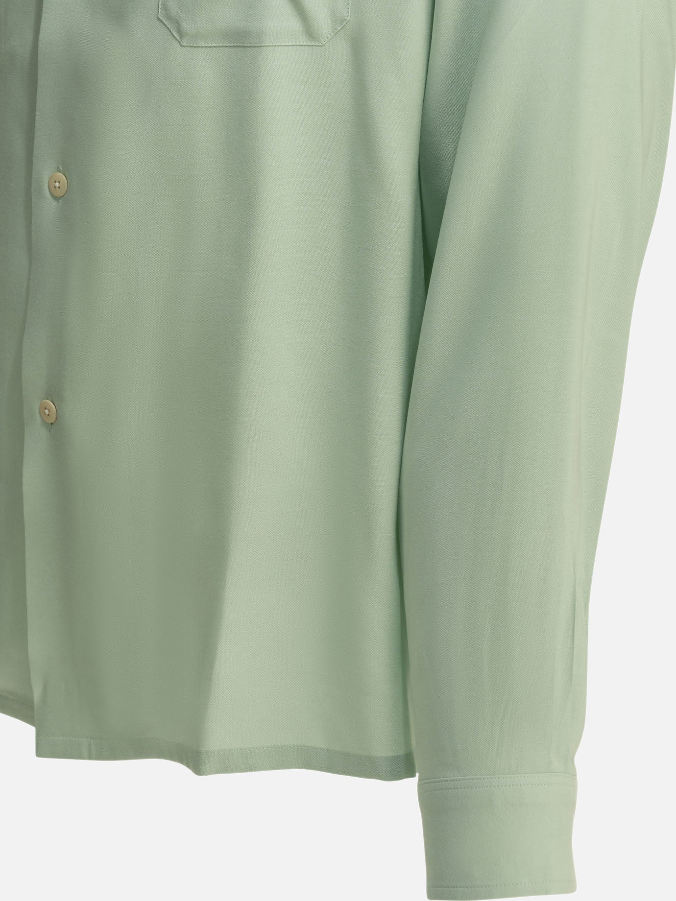 Casual shirts Solid colour Green - Visvim Men | PDP | VIETTI Online Store | Zoom-Modal_4