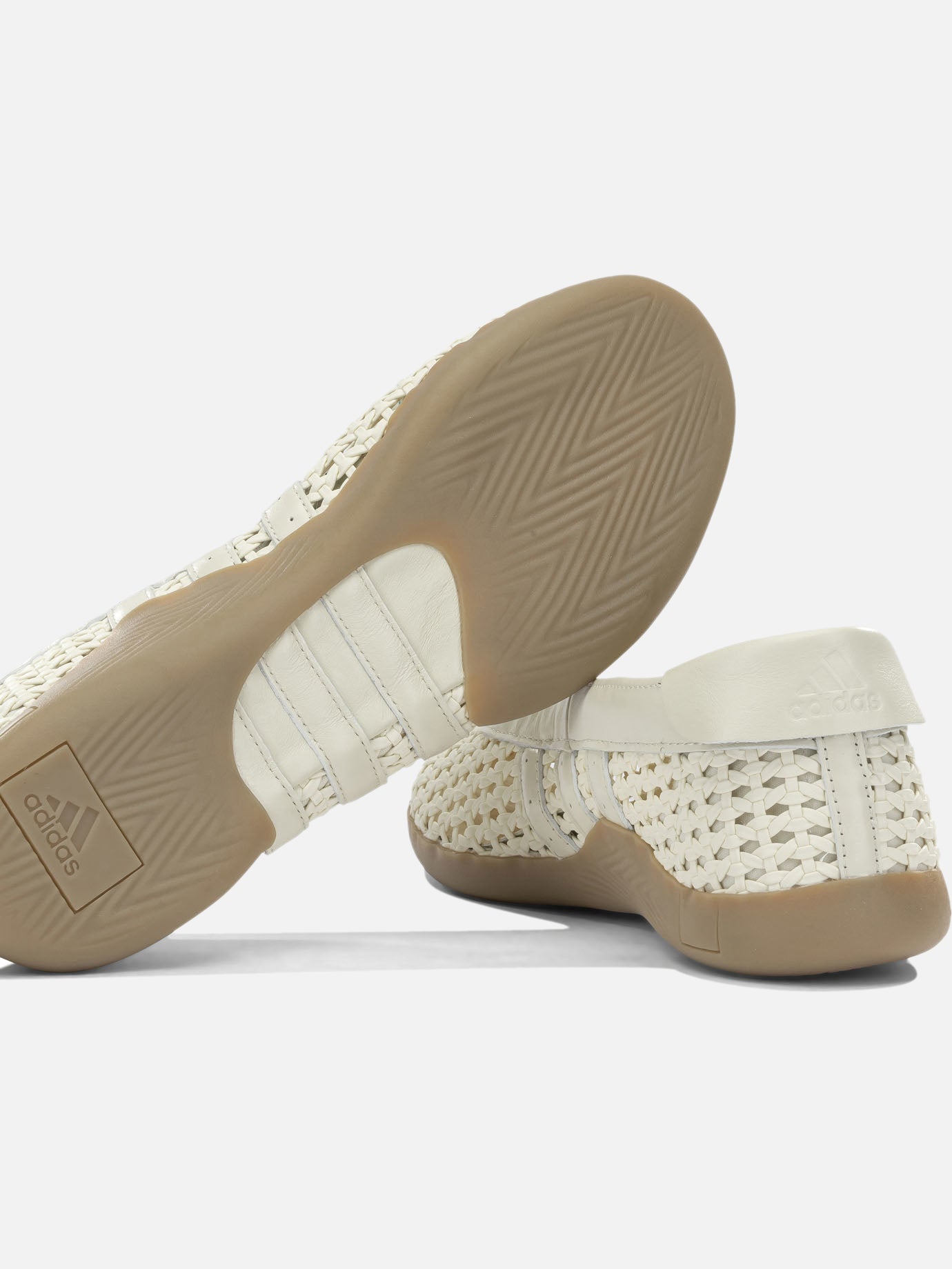 Classic ballet flats 100% leather 100% textile - 100% rubber White - Adidas Originals Women | PDP | VIETTI Online Store | Zoom-Modal_5
