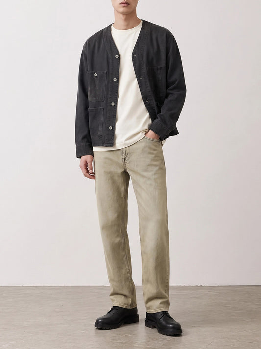 Denim jackets Solid colour Black - A.Presse Men | PLP | VIETTI Online Store | 2