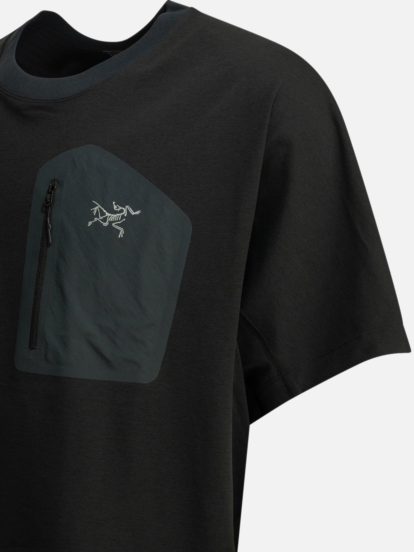 Crewneck t-shirts Logo Black - Arc'teryx Men | PDP | VIETTI Online Store | Zoom-Modal_4