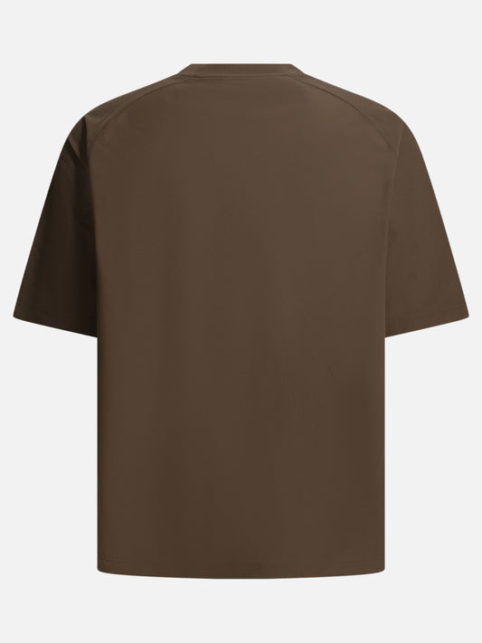 Crewneck t-shirts Solid colour Brown - Daiwa Pier 39 Men | PLP | VIETTI Online Store | 2