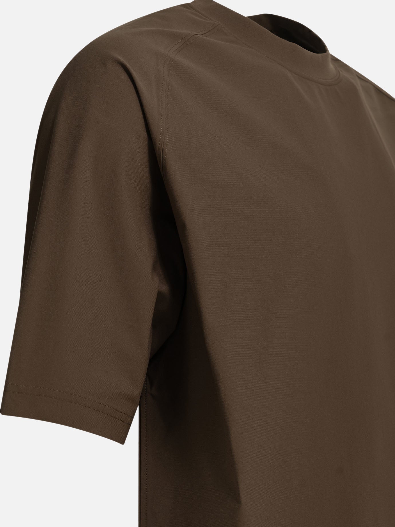 Crewneck t-shirts Solid colour Brown - Daiwa Pier 39 Men | PDP | VIETTI Online Store | Zoom-Modal_4