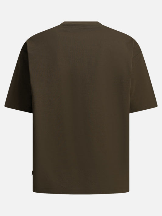 Crewneck t-shirts Solid colour Brown - Daiwa Pier 39 Men | PLP | VIETTI Online Store | 2