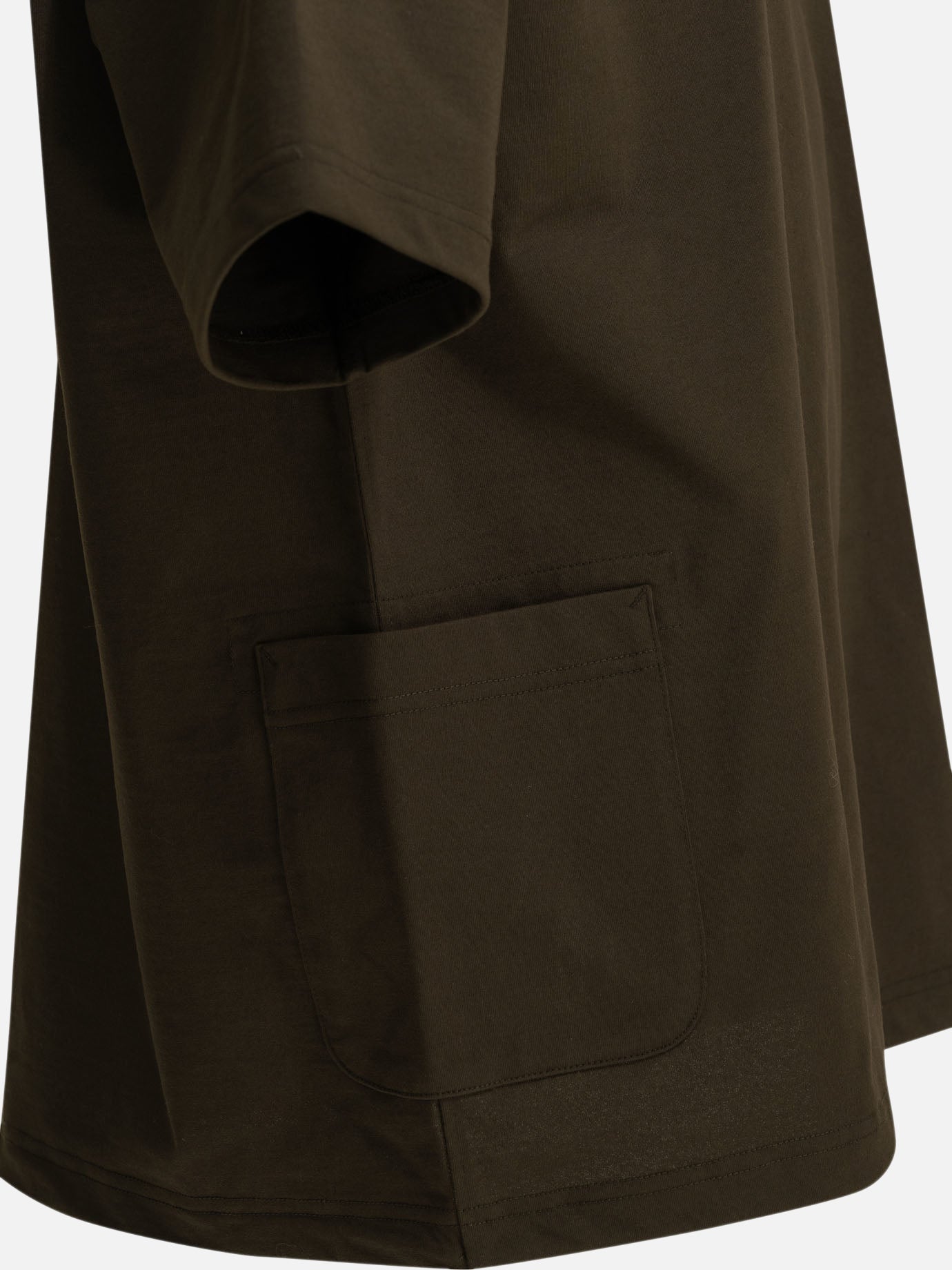 Crewneck t-shirts Solid colour Brown - Daiwa Pier 39 Men | PDP | VIETTI Online Store | Zoom-Modal_4