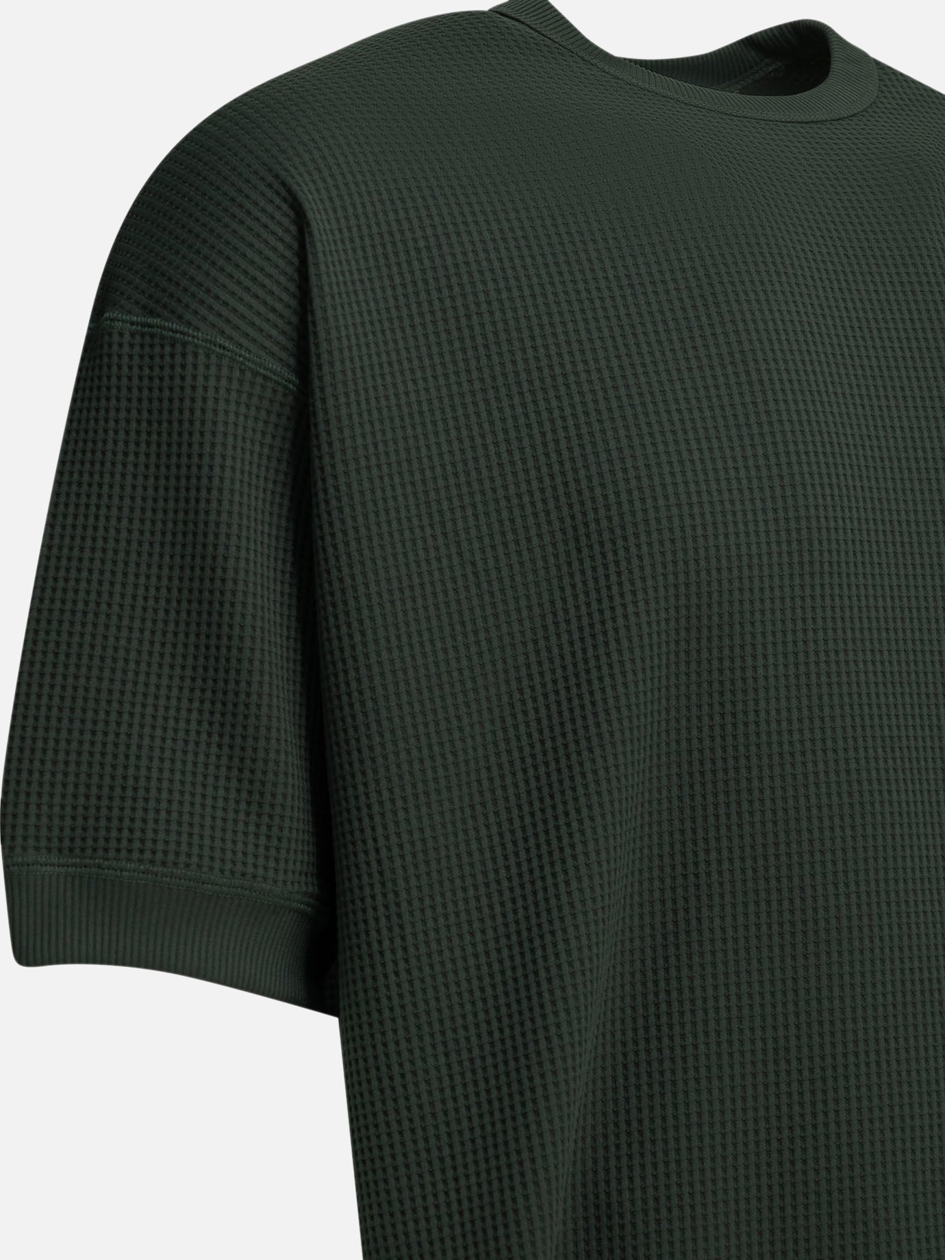 T-shirt girocollo Solid colour Verde - Daiwa Pier 39 Uomo | PDP | VIETTI Online Store | Zoom-Modal_4