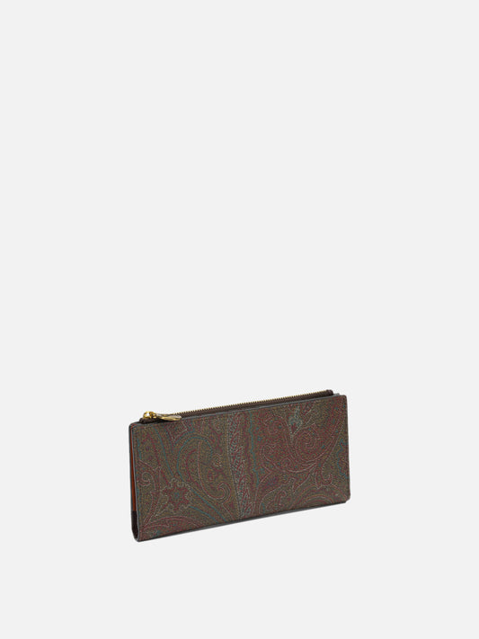 Wallets 100% polyurethane - Lining: 100% calf leather Brown - Etro Women | PLP | VIETTI Online Store | 2