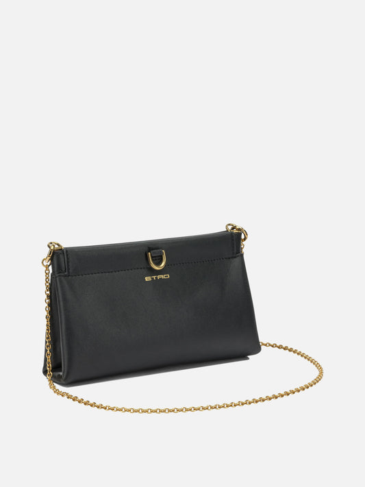 Pouch 100% calf leather - Lining: 100% cow leather Black - Etro Women | PLP | VIETTI Online Store | 2