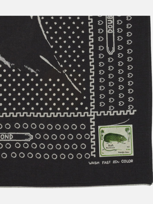Silk scarves 100% cotton Black - KAPITAL Men | PLP | VIETTI Online Store | 2