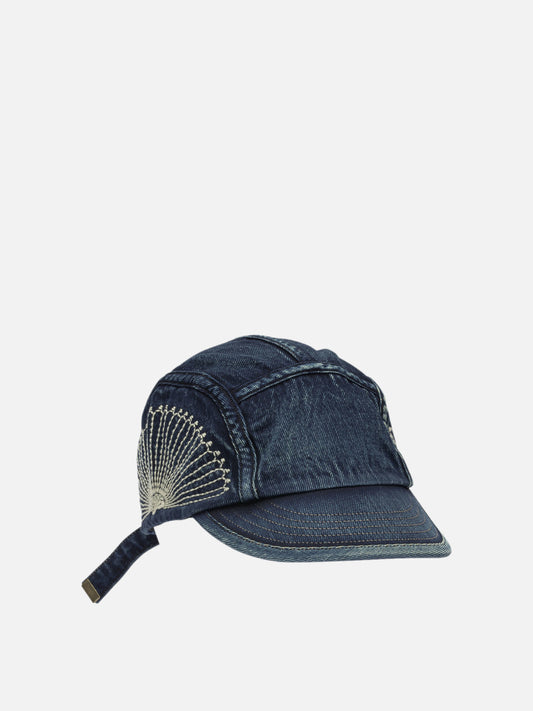 Baseball caps 100% cotton Blue - KAPITAL Men | PLP | VIETTI Online Store | 2