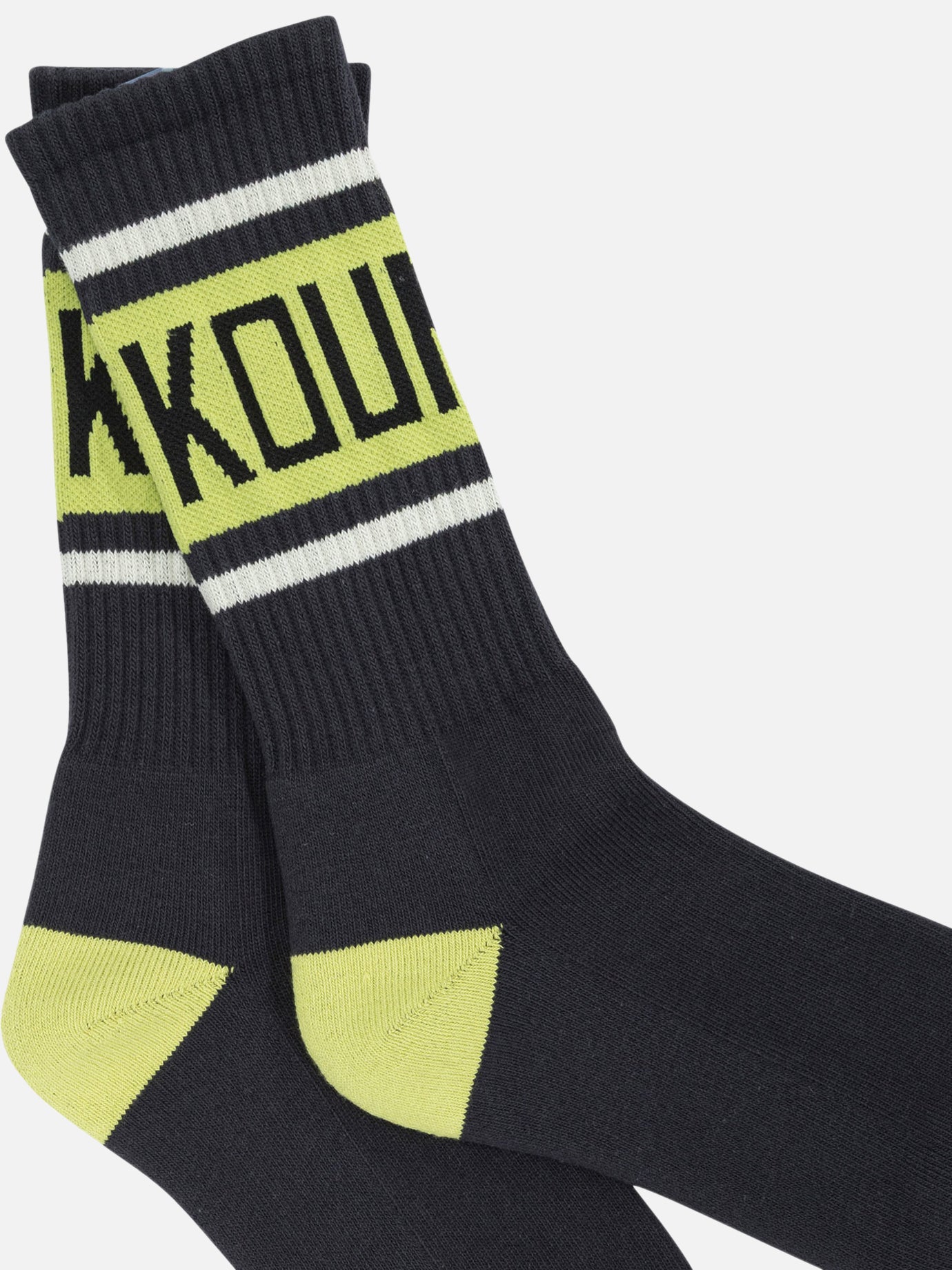 Calze classiche 79% cotton 11% polyester 7% polyurethane 3% nylon Nero - KAPITAL Uomo | PDP | VIETTI Online Store | Zoom-Modal_2