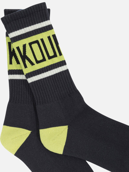 Classic socks 79% cotton 11% polyester 7% polyurethane 3% nylon Black - KAPITAL Men | PLP | VIETTI Online Store | 2