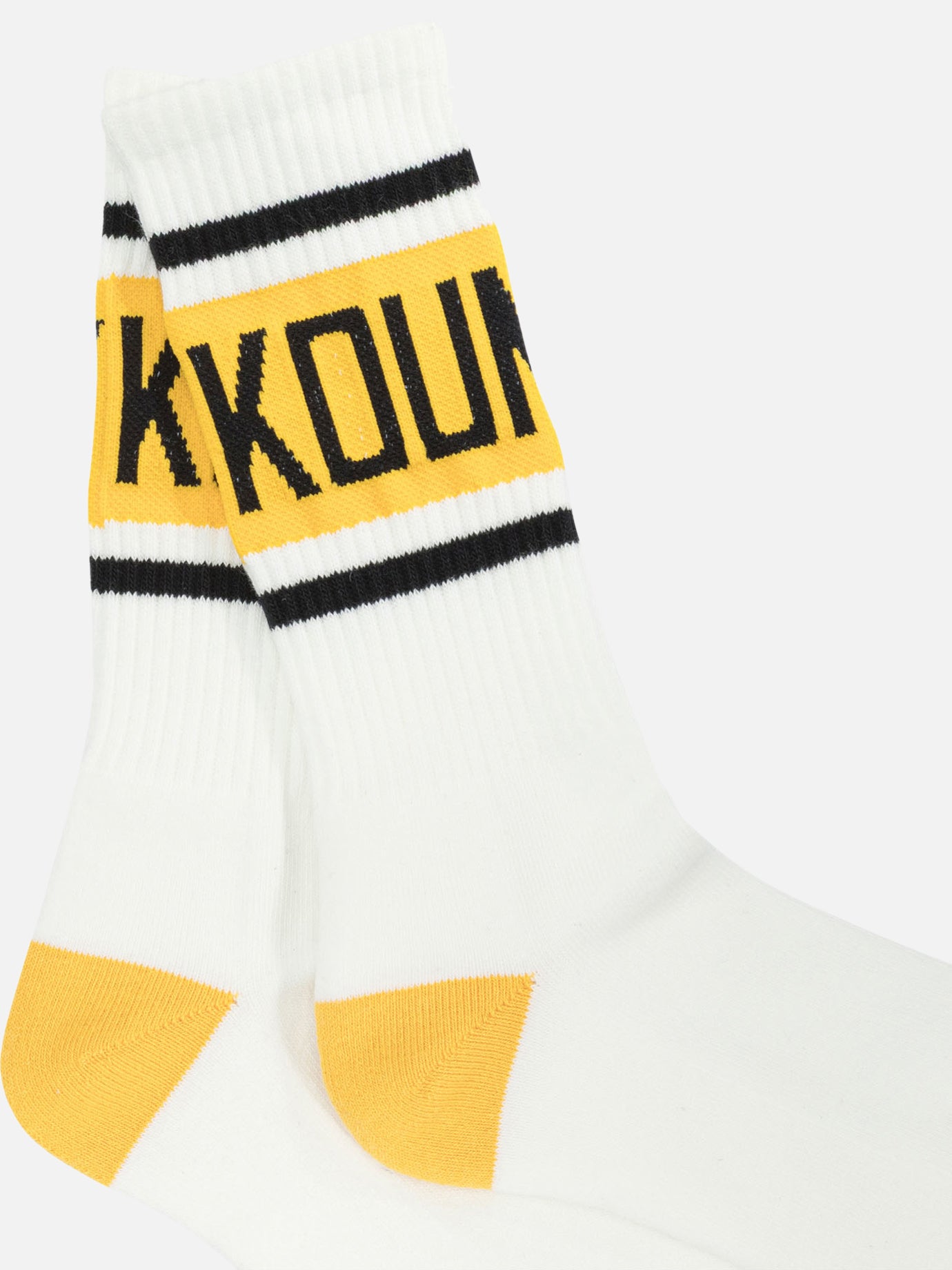 Calze classiche 79% cotton 11% polyester 7% polyurethane 3% nylon Bianco - KAPITAL Uomo | PDP | VIETTI Online Store | Zoom-Modal_2