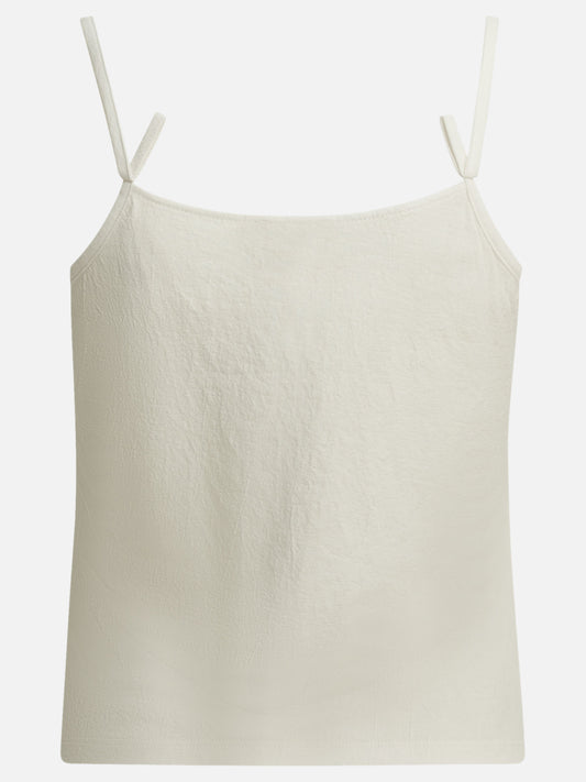 Tank tops Solid colour White - Khaite Women | PLP | VIETTI Online Store | 2