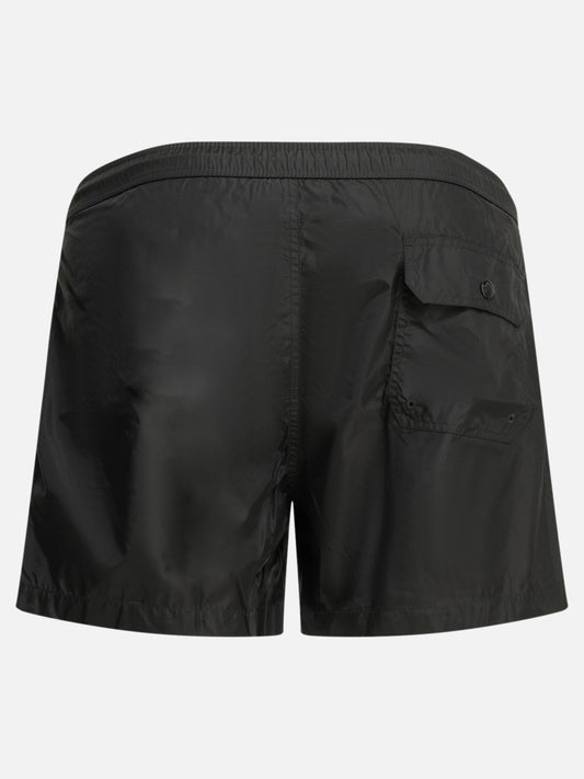 Short da mare Logo Nero - Moncler Uomo | PLP | VIETTI Online Store | 2