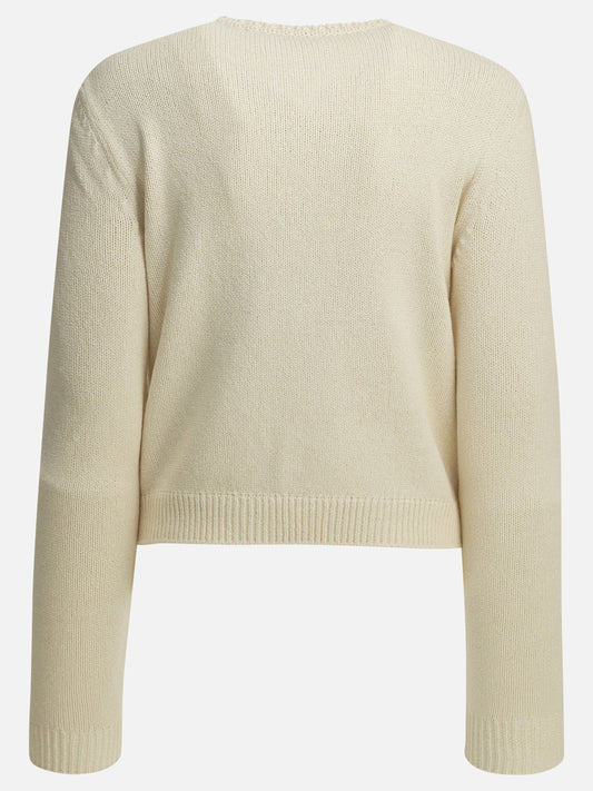 Cardigans Logo White - Moncler Women | PLP | VIETTI Online Store | 2