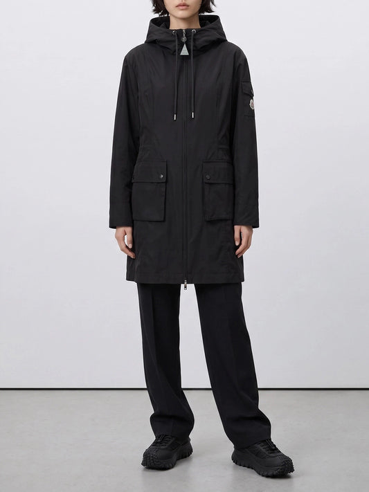 Parkas Logo Black - Moncler Women | PLP | VIETTI Online Store | 2