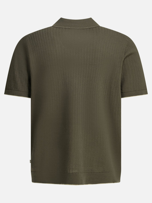 Polo con bottoni Solid colour Verde - NN.07 Uomo | PLP | VIETTI Online Store | 2