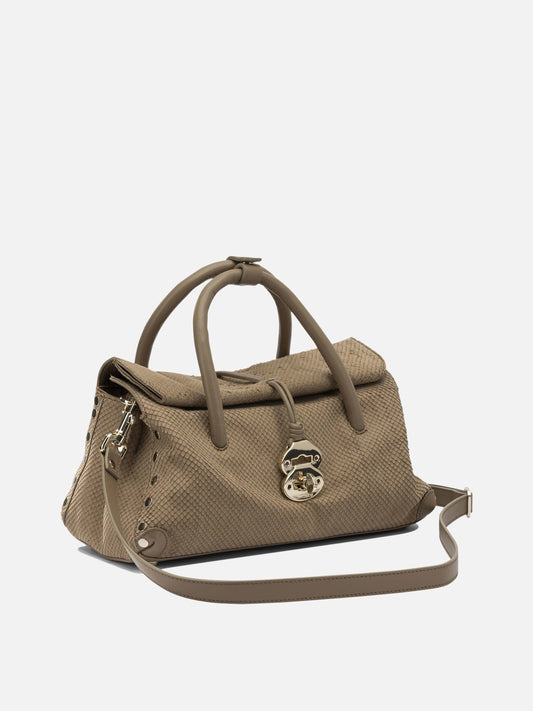 Medium bags 100% bovine leather - Lining: 100% cotton Beige - Zanellato Women | PLP | VIETTI Online Store | 2