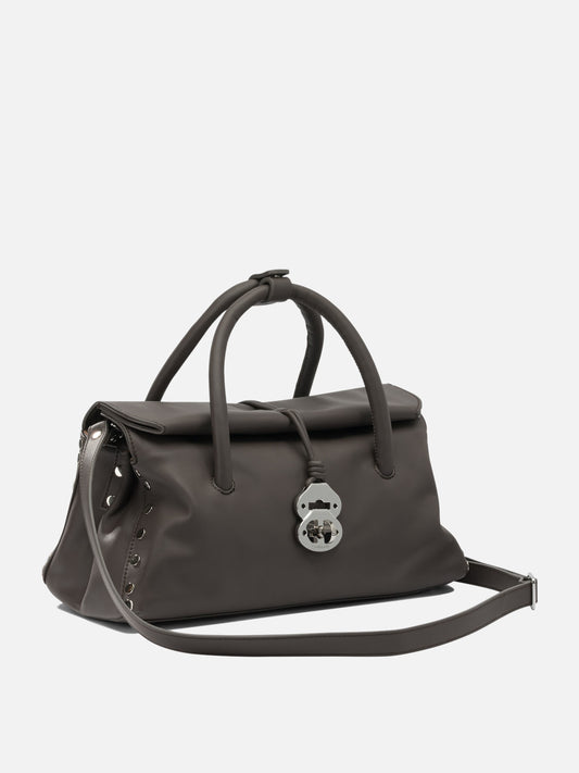 Medium bags 100% bovine leather - Lining: 100% cotton Brown - Zanellato Women | PLP | VIETTI Online Store | 2
