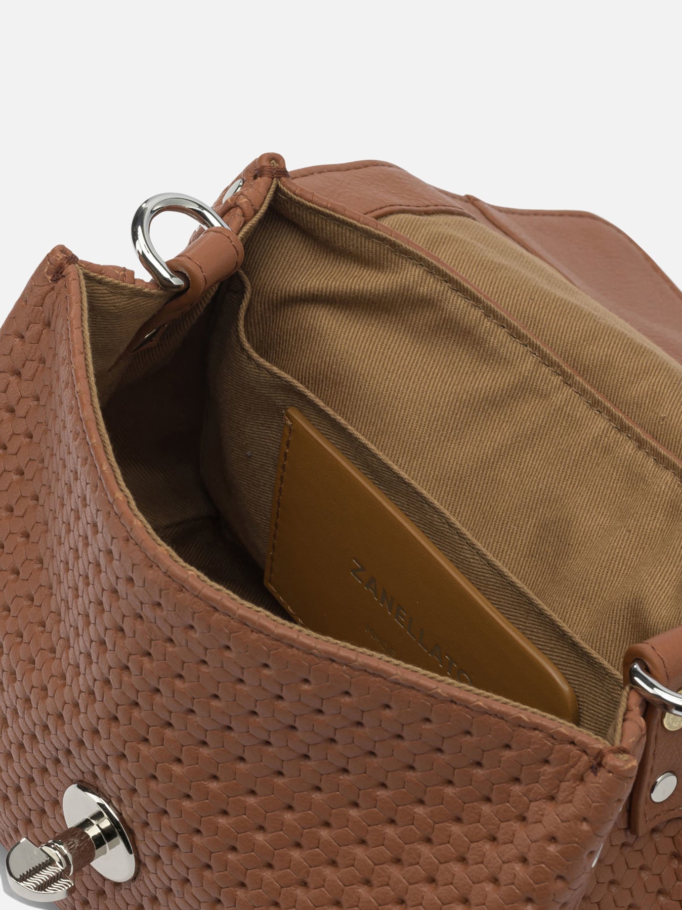 Small bags 100% bovine leather - Lining: 100% cotton Brown - Zanellato Women | PDP | VIETTI Online Store | Zoom-Modal_5