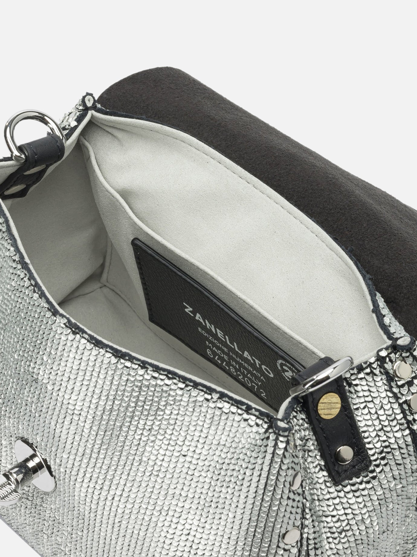 Small bags Solid colour Silver - Zanellato Women | PDP | VIETTI Online Store | Zoom-Modal_5