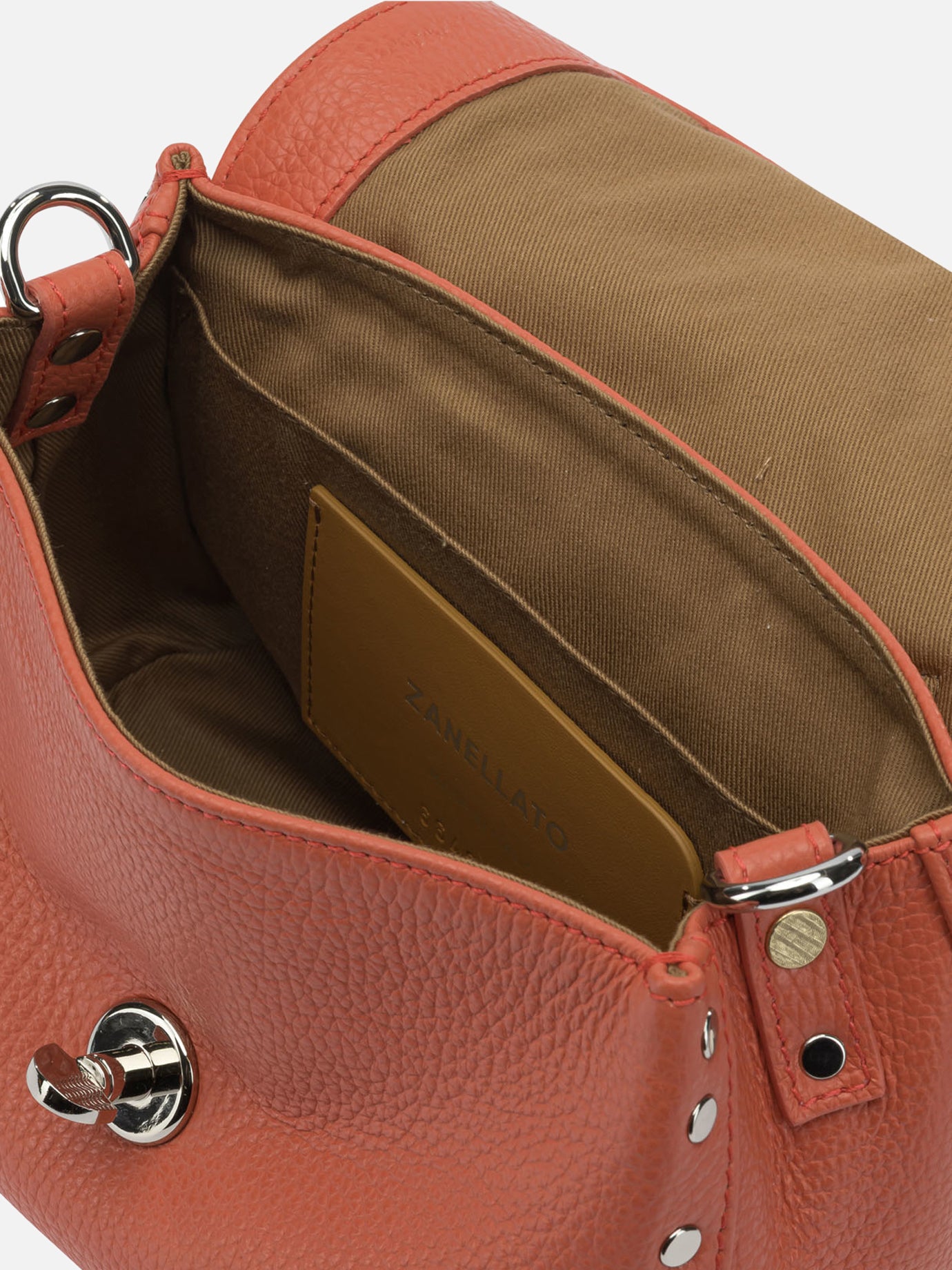 Small bags 100% leather - Lining: 100% cotton Red - Zanellato Women | PDP | VIETTI Online Store | Zoom-Modal_5