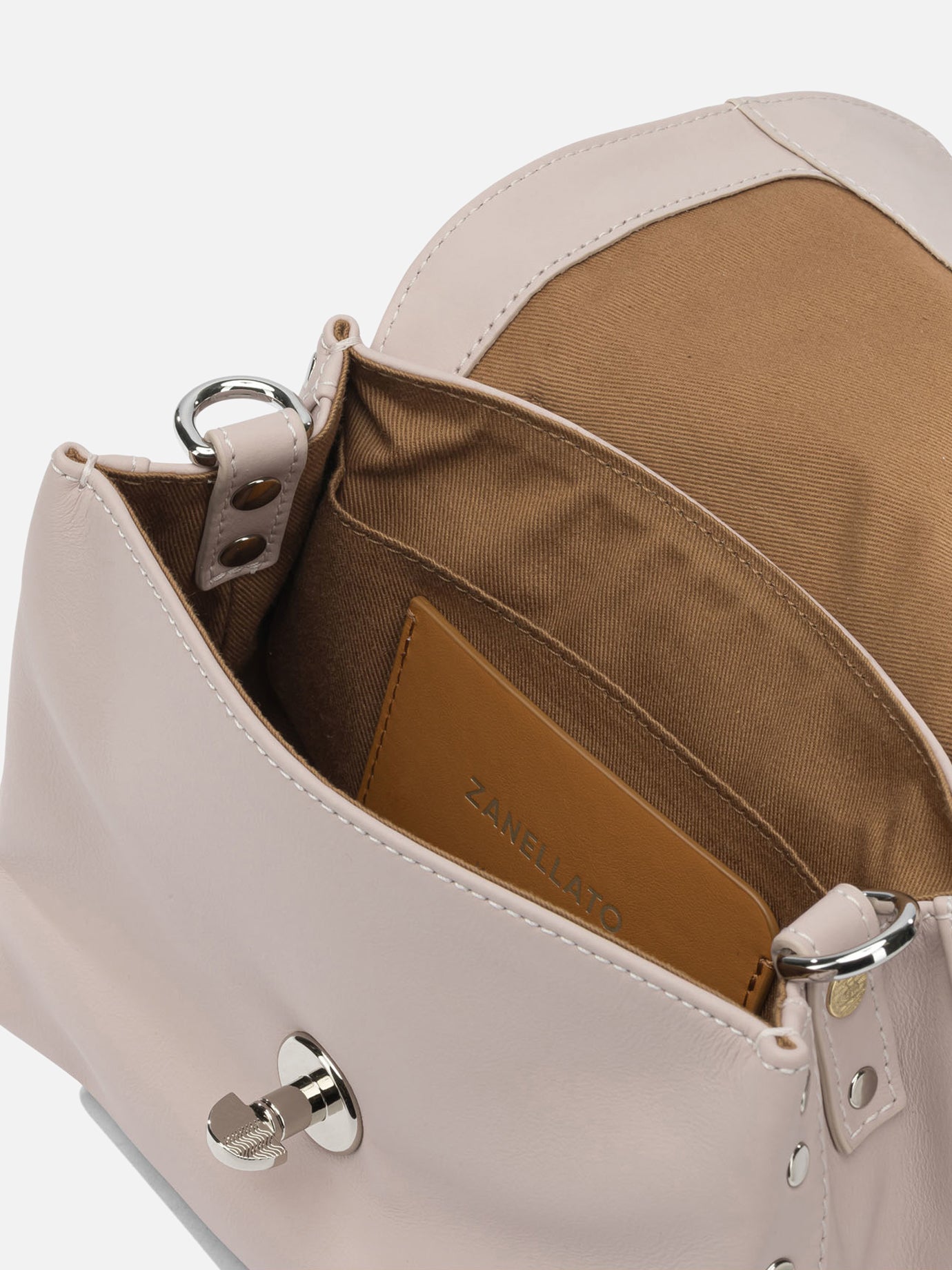 Small bags 100% bovine leather - Lining: 100% cotton Pink - Zanellato Women | PDP | VIETTI Online Store | Zoom-Modal_5