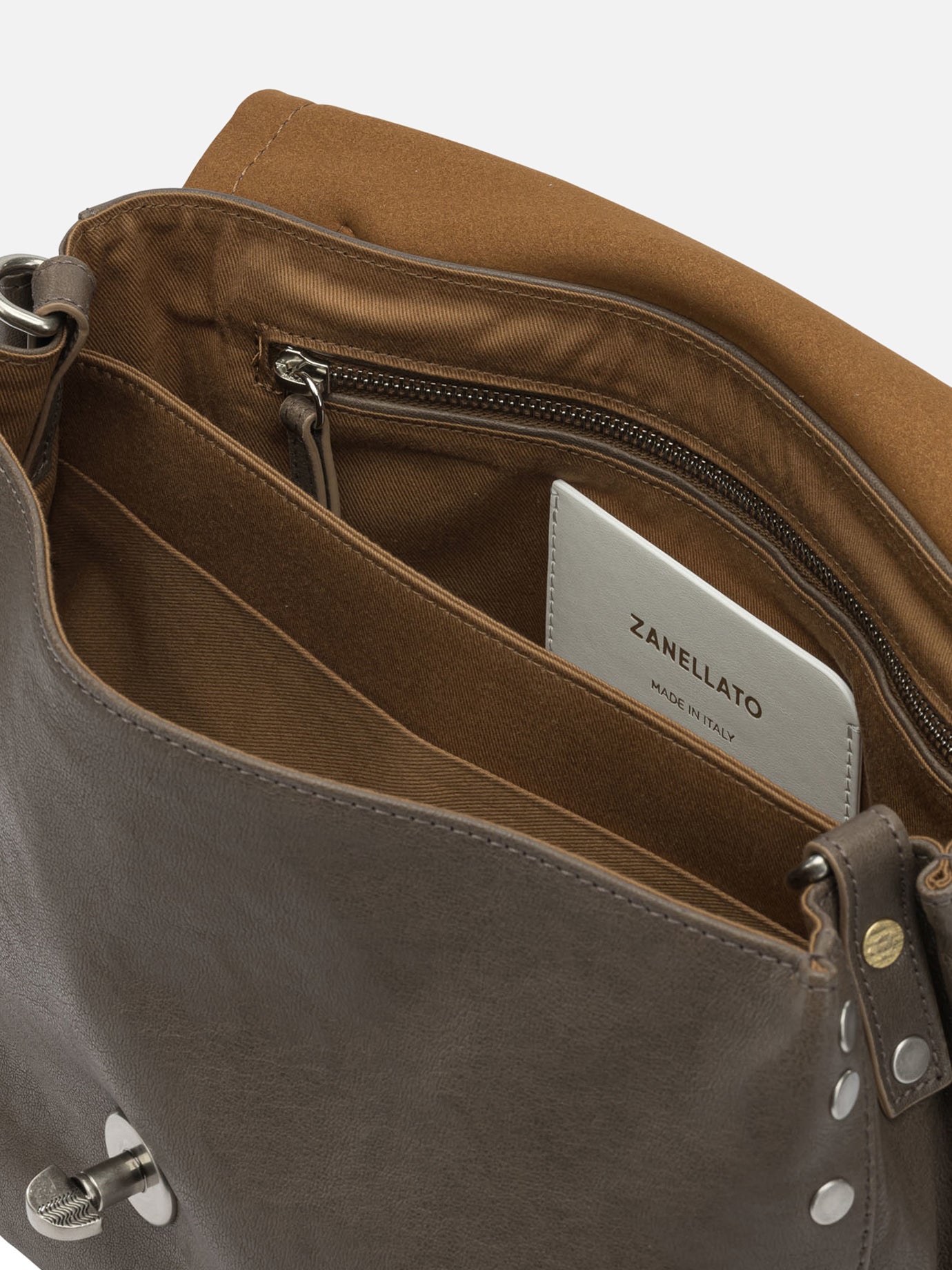 Small bags 100% leather Brown - Zanellato Women | PDP | VIETTI Online Store | Zoom-Modal_5