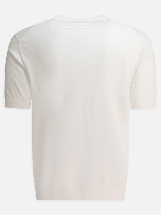 Crewneck t-shirts Solid colour White - Zegna Men | PLP | VIETTI Online Store | 2