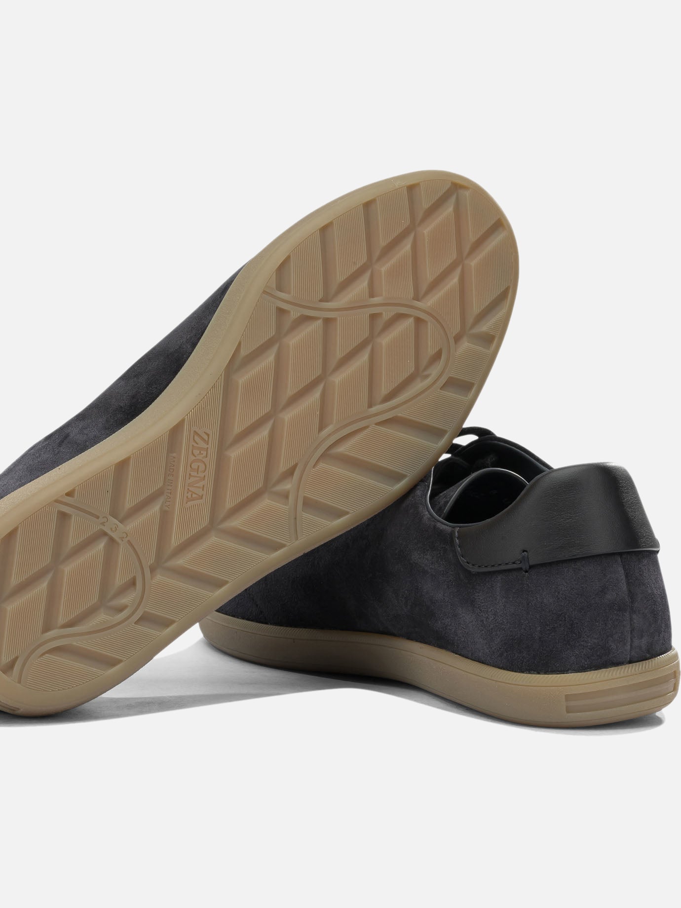 Low top sneakers 100% calf leather - 100% rubber Black - Zegna Men | PDP | VIETTI Online Store | Zoom-Modal_5