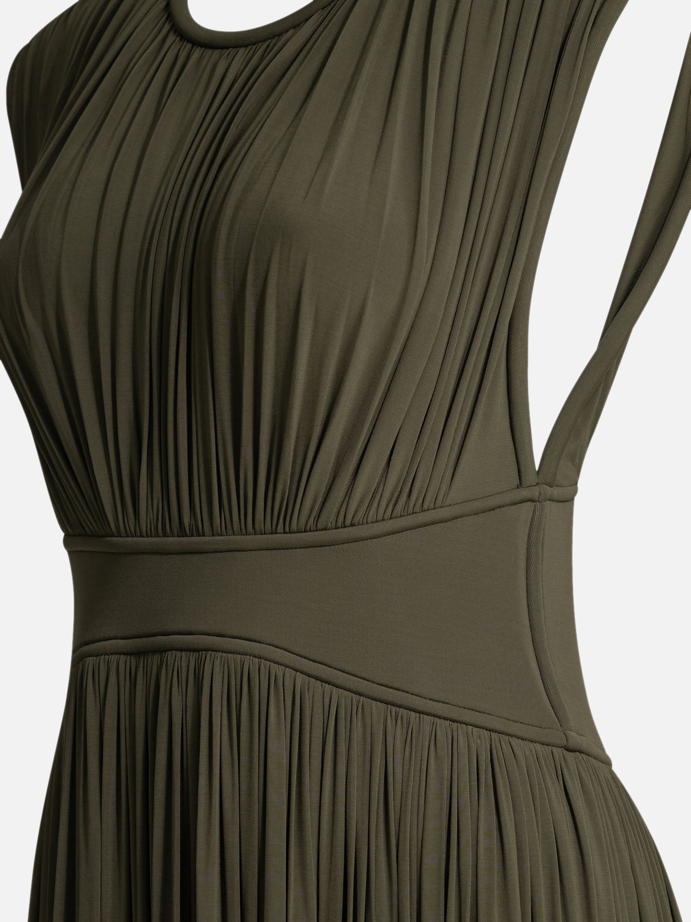Long dresses Solid colour Green - Zimmermann Women | PDP | VIETTI Online Store | Zoom-Modal_4