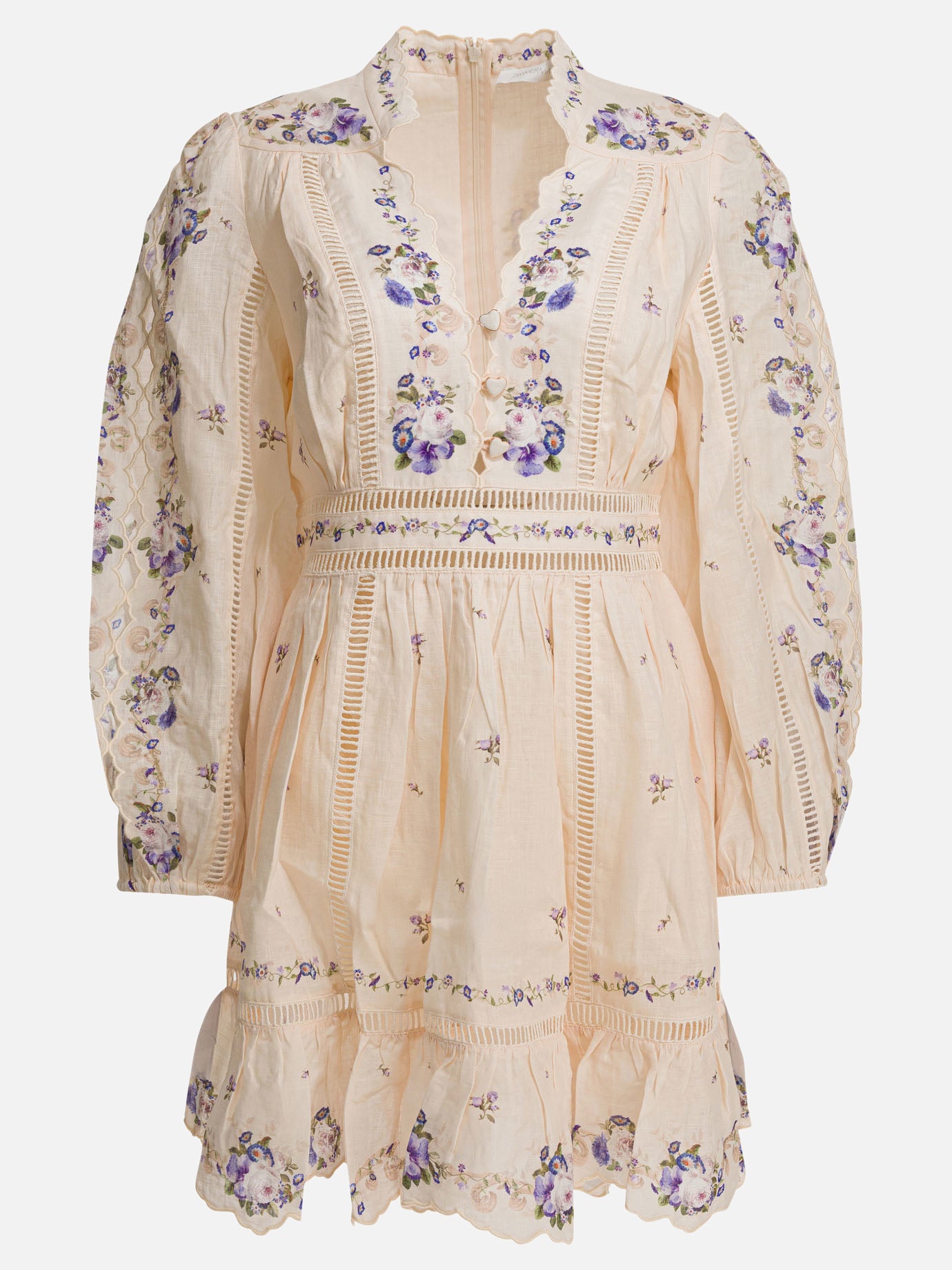 Zimmermann "Patience" dress Yellow - Women | VIETTI Online Store Zimmermann "Patience" dress Yellow - Women | VIETTI Online Store