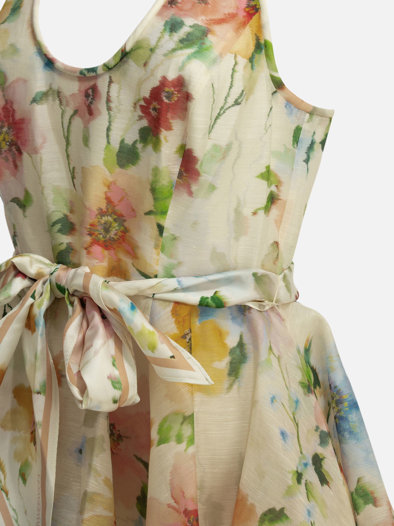 Mini dresses Floral Pink - Zimmermann Women | PDP | VIETTI Online Store | Zoom-Modal_4