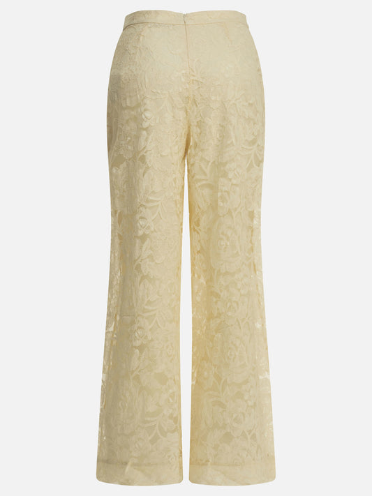 Leisure trousers Solid colour White - Zimmermann Women | PLP | VIETTI Online Store | 2