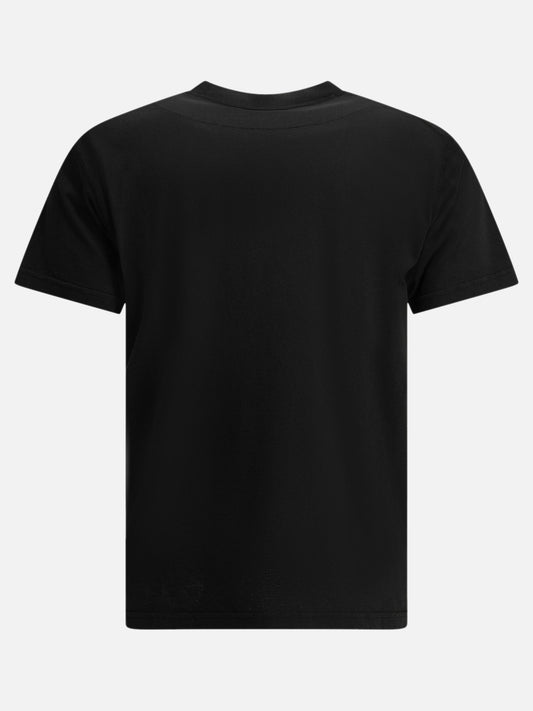 Stone Island Crew-neck T-shirt with logo Black