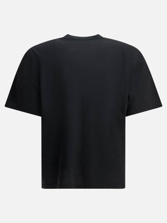 Stone Island Crew-neck T-shirt with logo Blue
