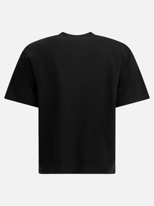 Stone Island Crew-neck T-shirt with logo Black
