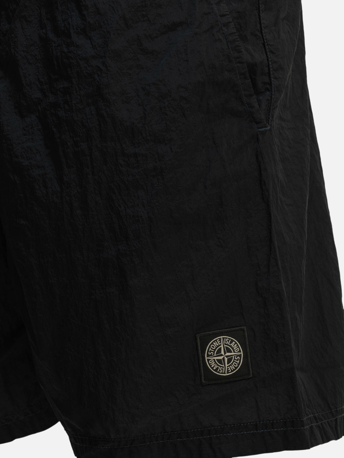 Stone Island "Metal" Beach Shorts Blue