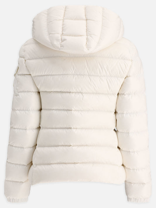 Down jackets Logo White - Moncler Women | PLP | VIETTI Online Store | 2