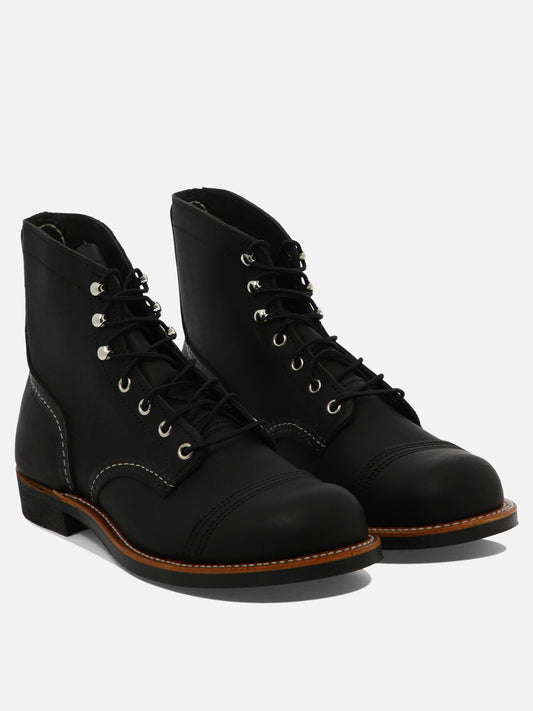 Stivaletti stringati 08084 Nero - Red Wing Shoes Uomo | PLP | VIETTI Online Store | 2