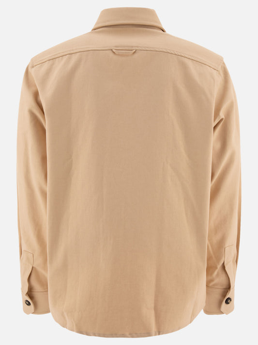 Giacche overshirt Solid colour Beige - A.P.C. Uomo | PLP | VIETTI Online Store | 2
