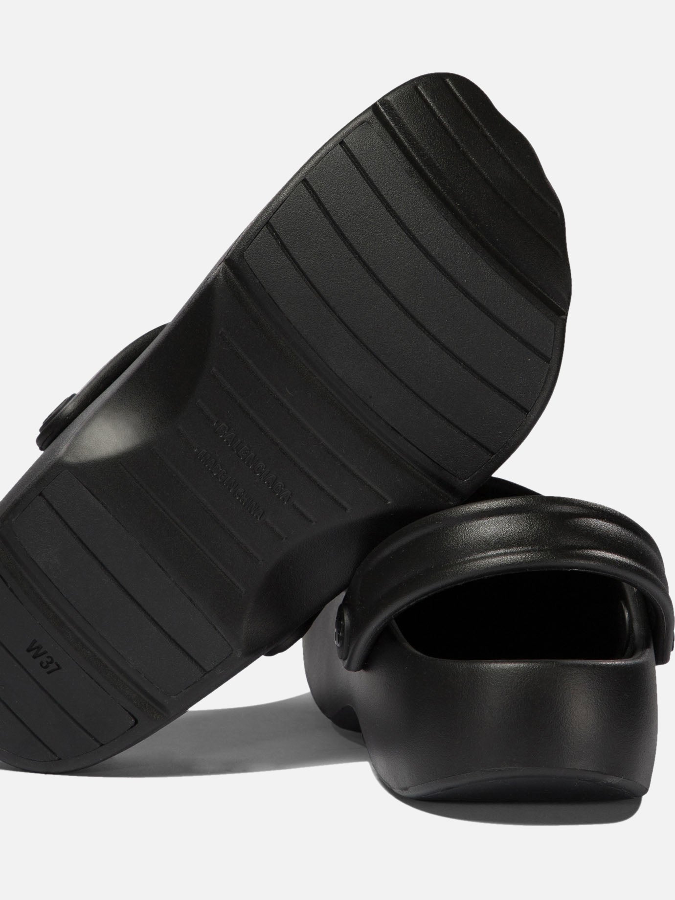 Slippers 100% rubber - 100% rubber Black - Balenciaga Women | PDP | VIETTI Online Store | Zoom-Modal_5