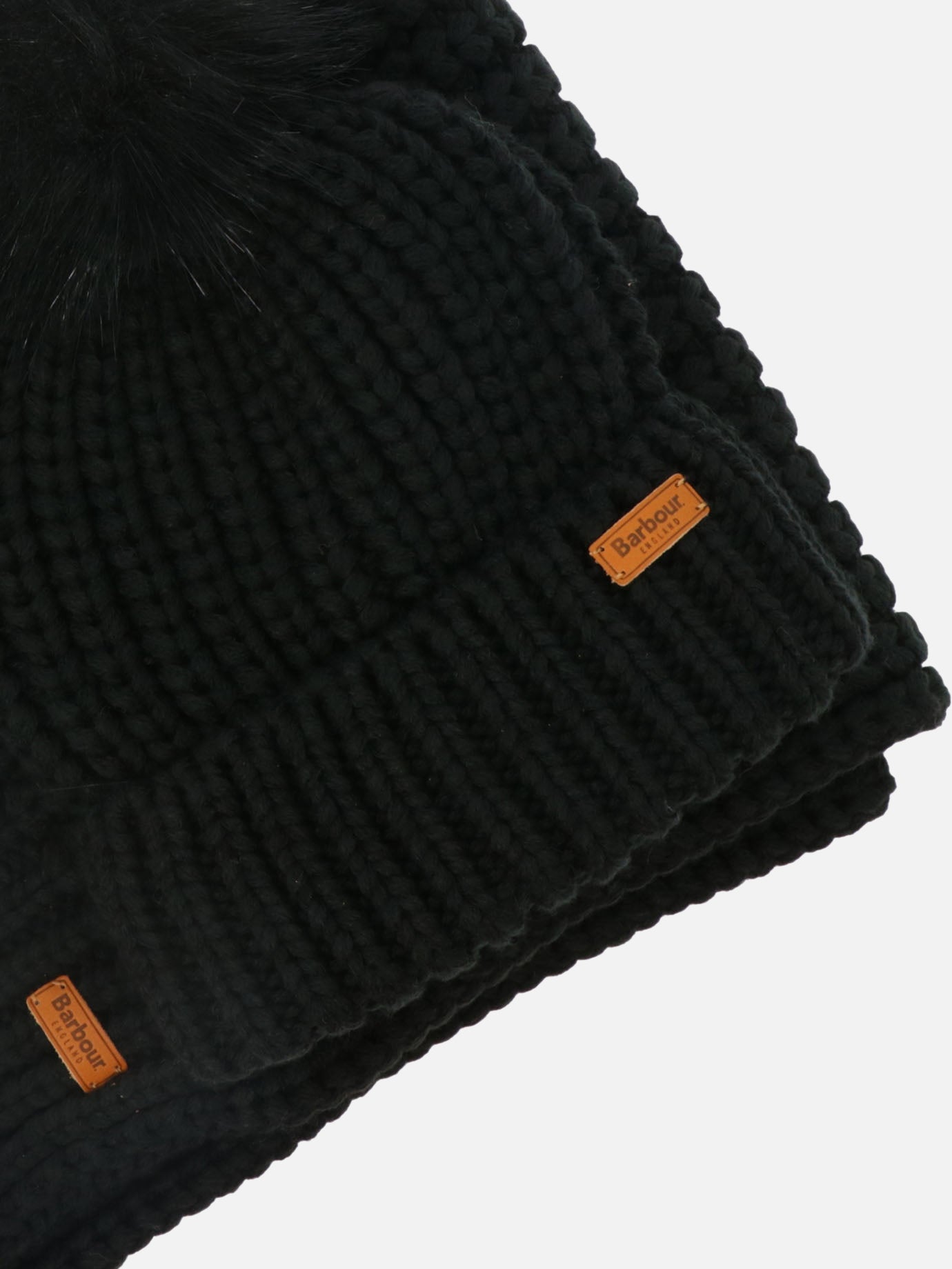 Classic scarves 100% acrylic Black - Barbour Women | PDP | VIETTI Online Store | Zoom-Modal_2