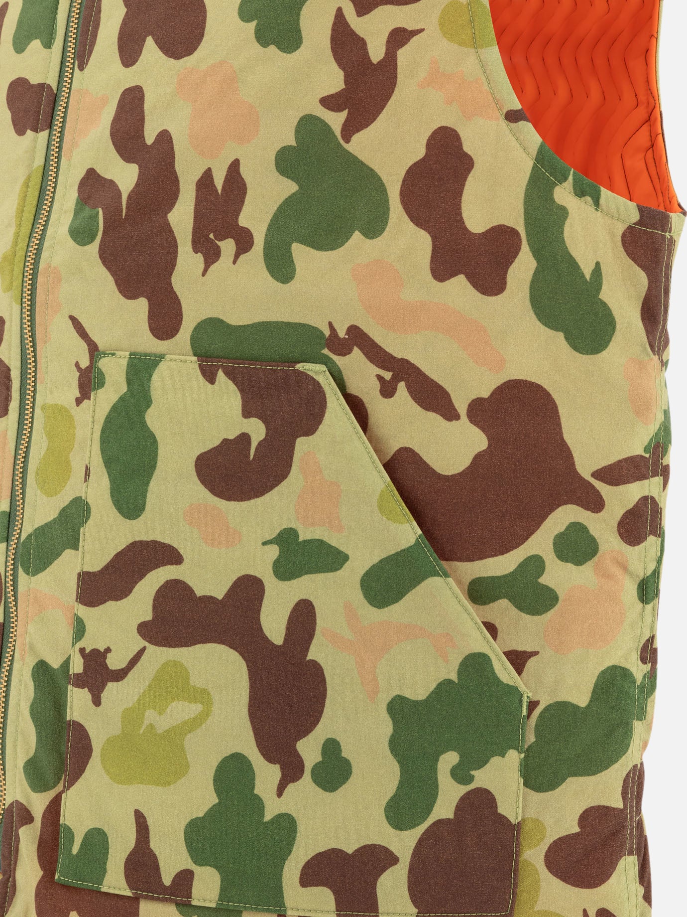 Vest jackets Camouflage Green - Beams Plus Men | PDP | VIETTI Online Store | Zoom-Modal_4