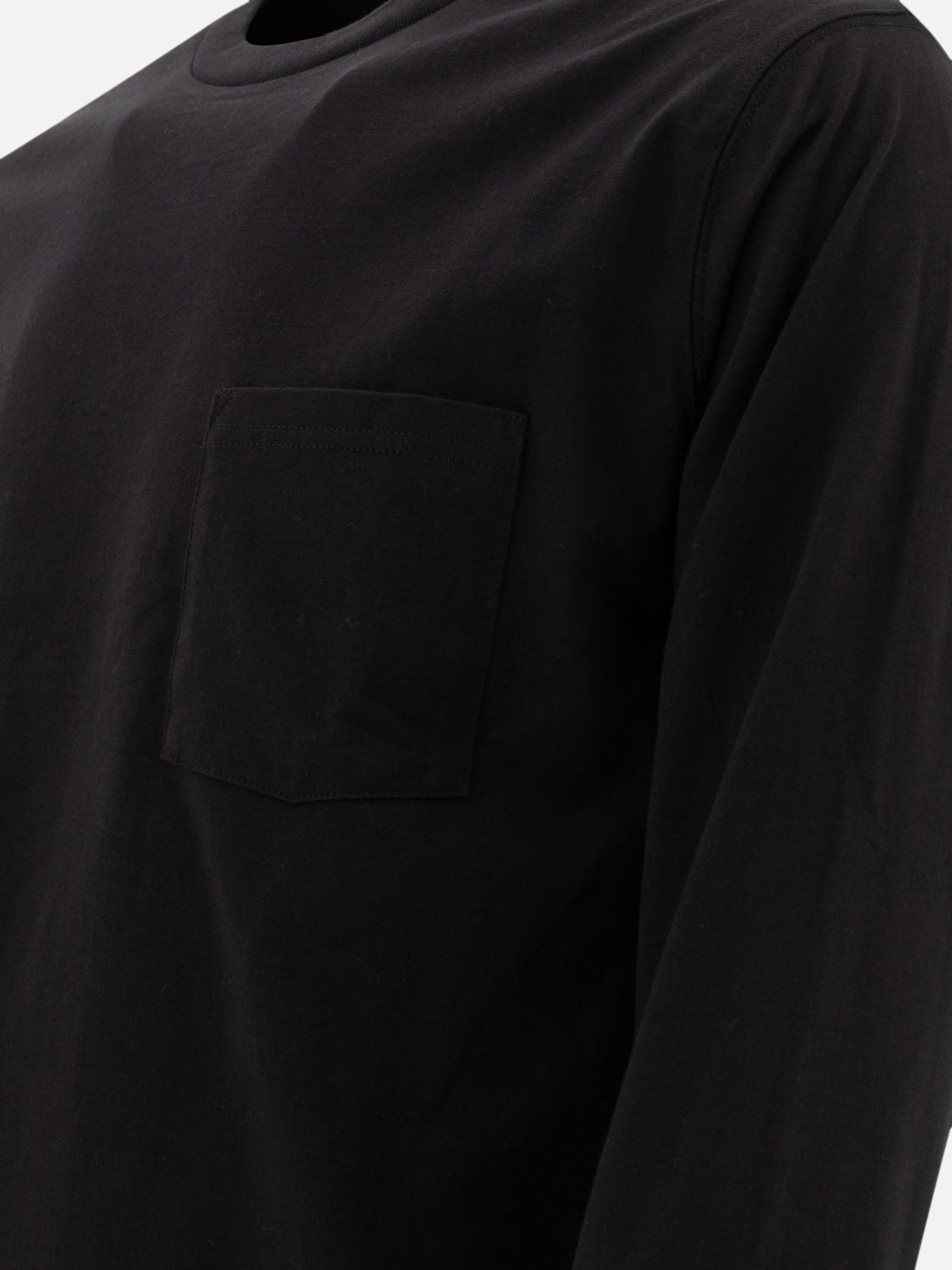 Crewneck t-shirts Solid colour Black - Beams Plus Men | PDP | VIETTI Online Store | Zoom-Modal_4