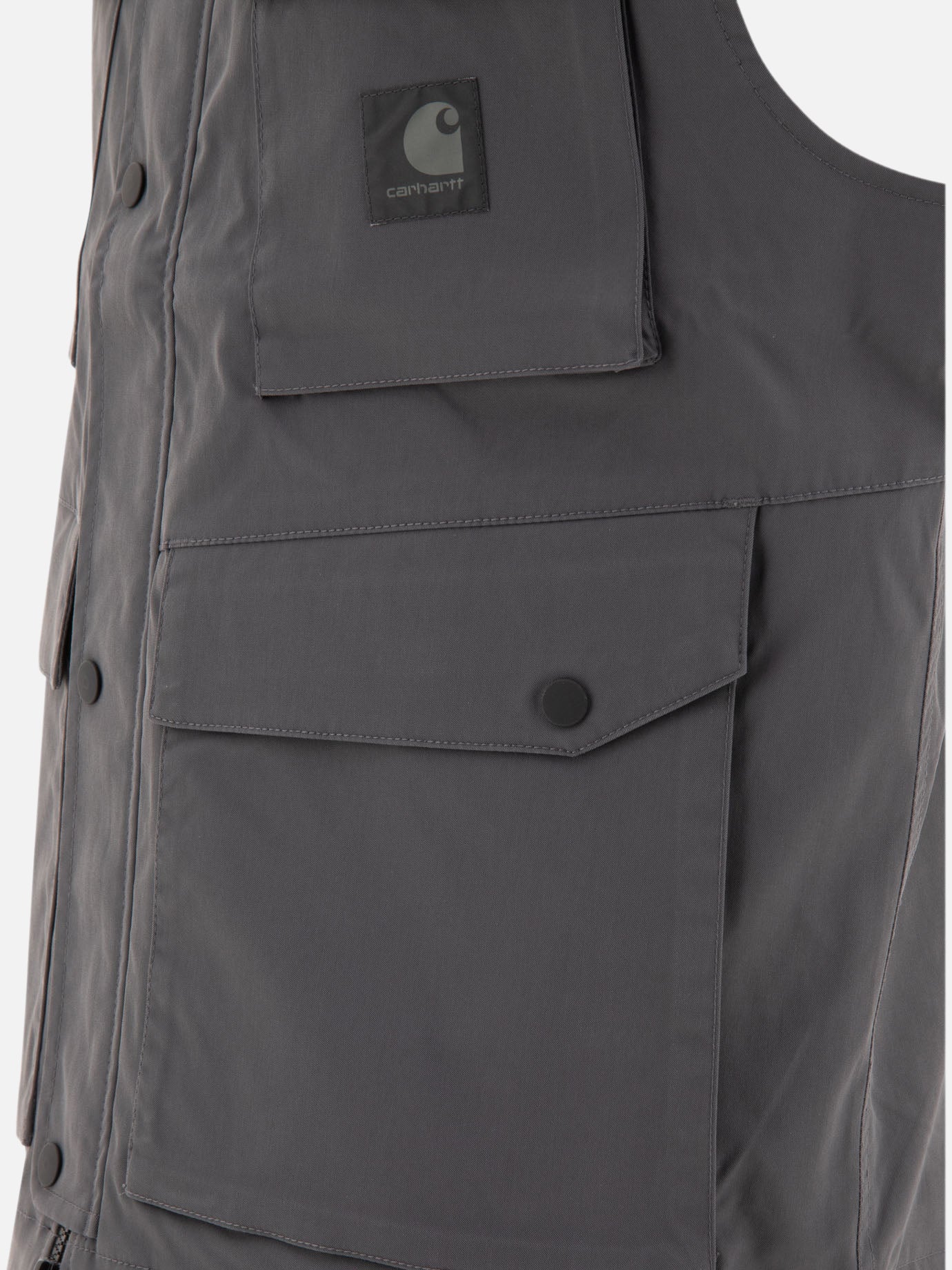 Vest jackets Solid colour Grey - Carhartt WIP Men | PDP | VIETTI Online Store | Zoom-Modal_4